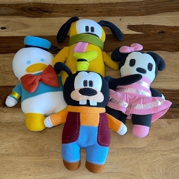 Disney Minnie, Pluto, Donald Duck And Goofy Pook A Looz - Picture 1 of 2